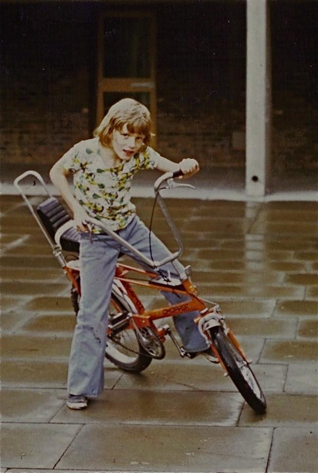 Simon on Raleigh Chopper