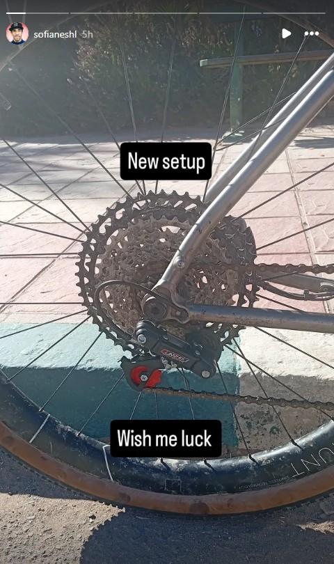 Sofiane Sehili rear mech