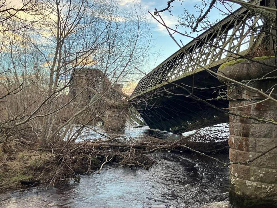 Spey viaduct collapse