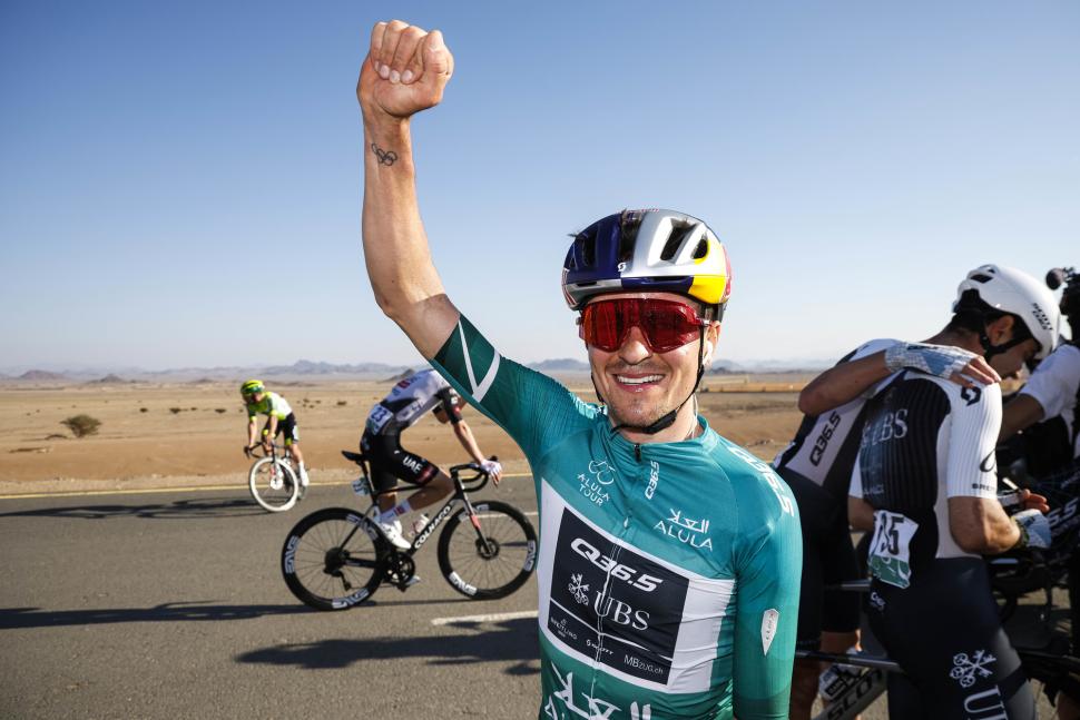Tom Pidcock wins the 2025 AlUla Tour