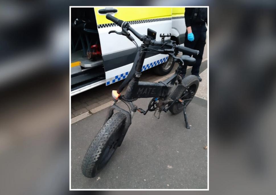 stolen e-bike - nottinghamshire police