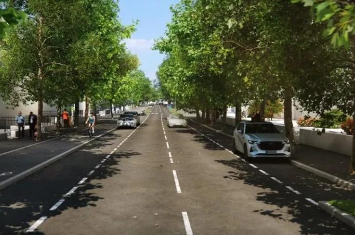 Swansea to Sketty cycle lane project (Swansea Council)