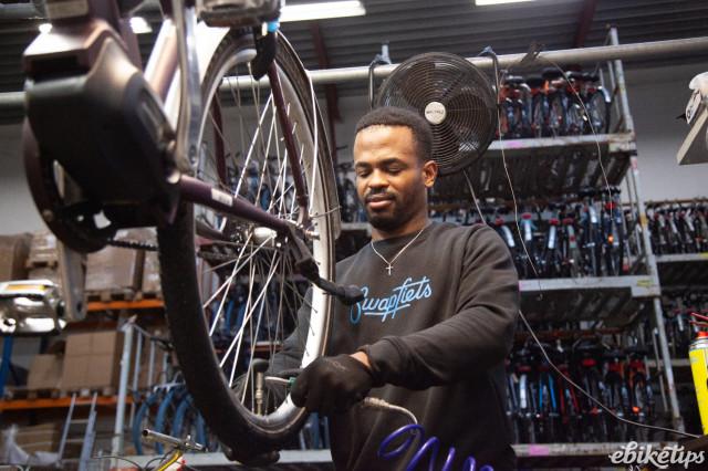 Swapfiets warehouse_