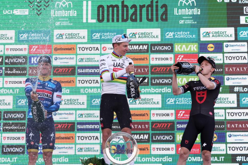 Tadej Pogačar wins fifth straight Il Lombardia title, 2025 2