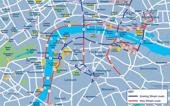 tfl 20mph-roads-inner-london