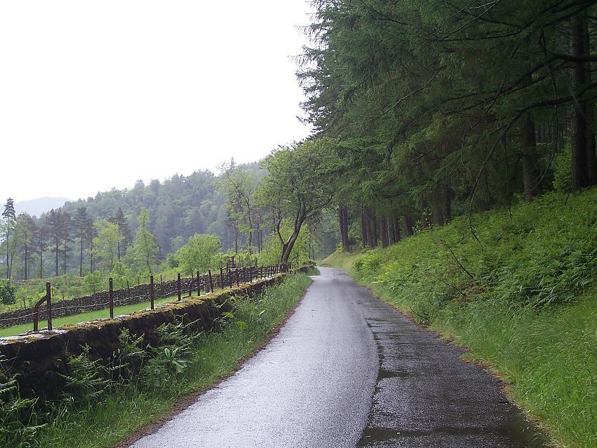 Quiet road on western shore of Thirlmere. Image by Cathredfern (CC BY-NC 2.0)