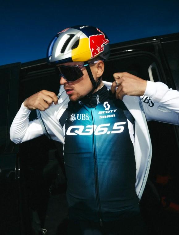 Tom Pidcock, Q36.5 training camp (Georg Lindacher)
