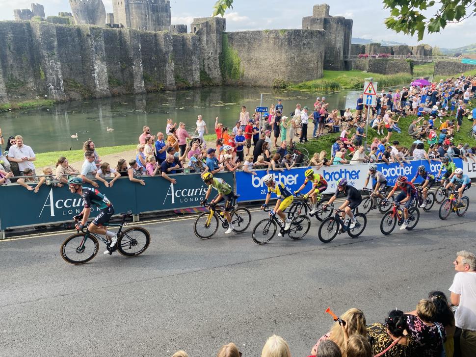 Tour of Britain 2023, Caerphilly (image: Adwitiya Pal)