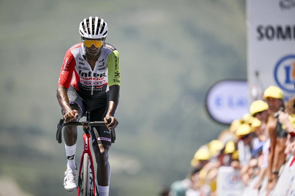 Biniam Girmay, ITT stage 13, 2025 Tour de France