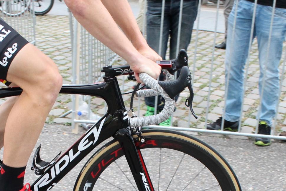 Tour Tech 2017 - Jurgen Roelandts Campag road shifters - 1.jpg