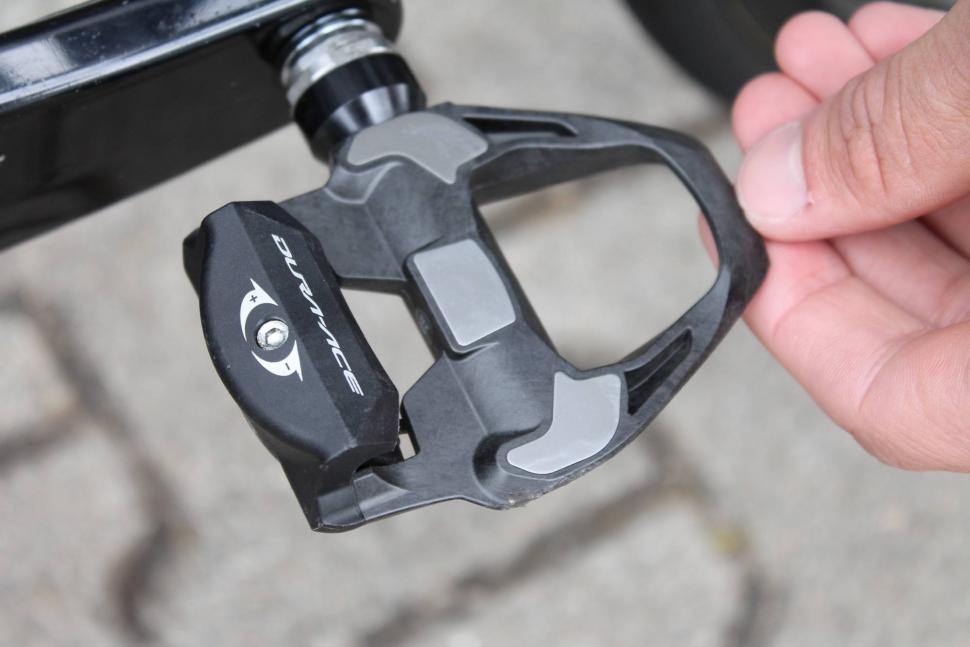 Tour Tech 2017 - pedals Geraint Thomas Shimano DA 9100 - 1.jpg