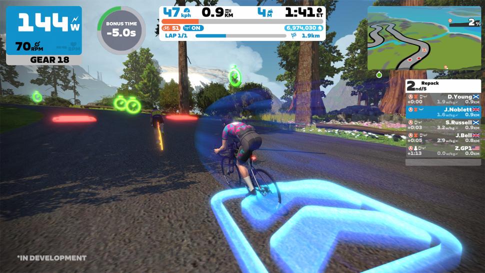 2023 Zwift beta play repack rush