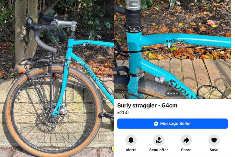 Facebook Marketplace bike
