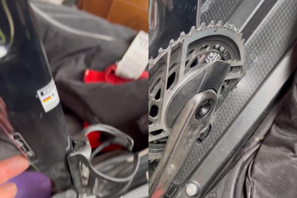 Tom Danielson Lufthansa flight damage