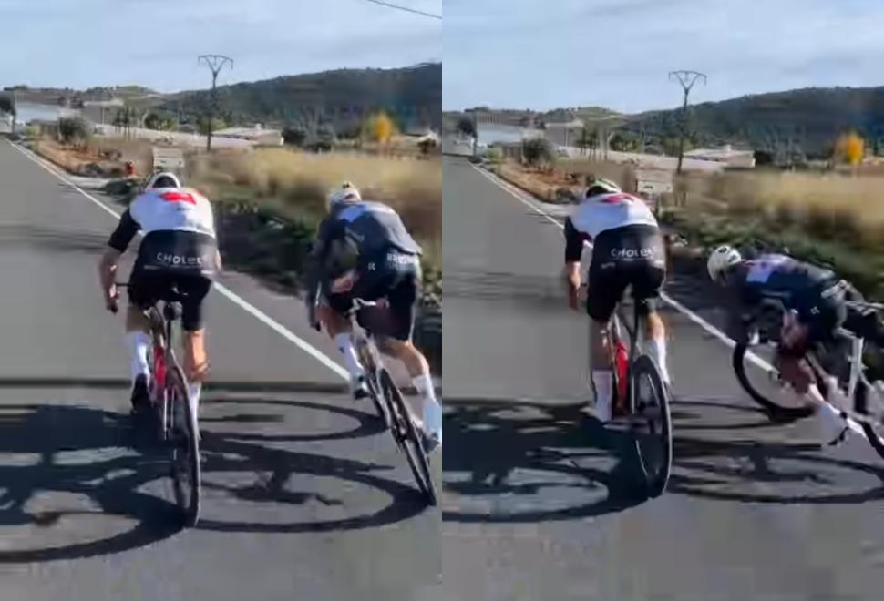 Mathieu van der Poel crash save