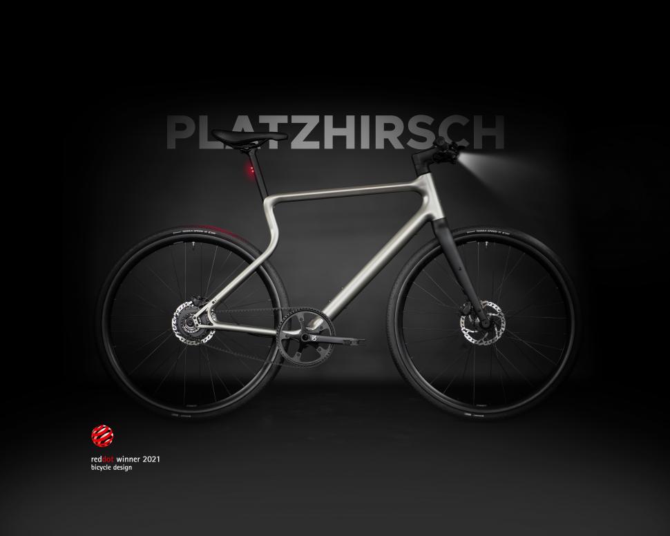 Platzhirch 3D-preinted e-bike