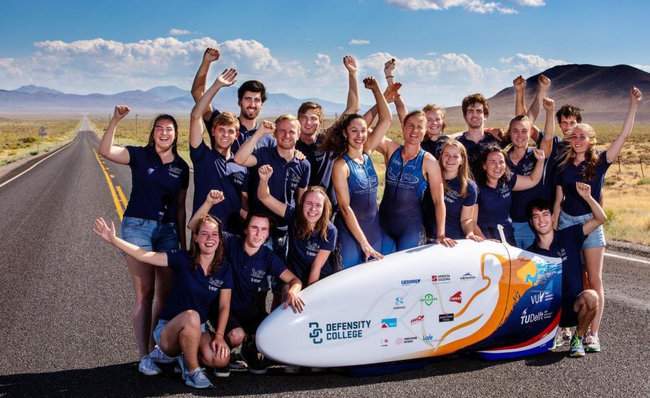 VeloX 9 team (picture via TU Delft)