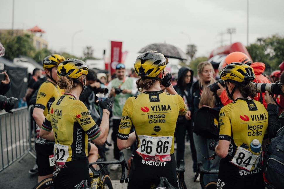 Team Visma-Lease a Bike at La Vuelta Femenina 2025