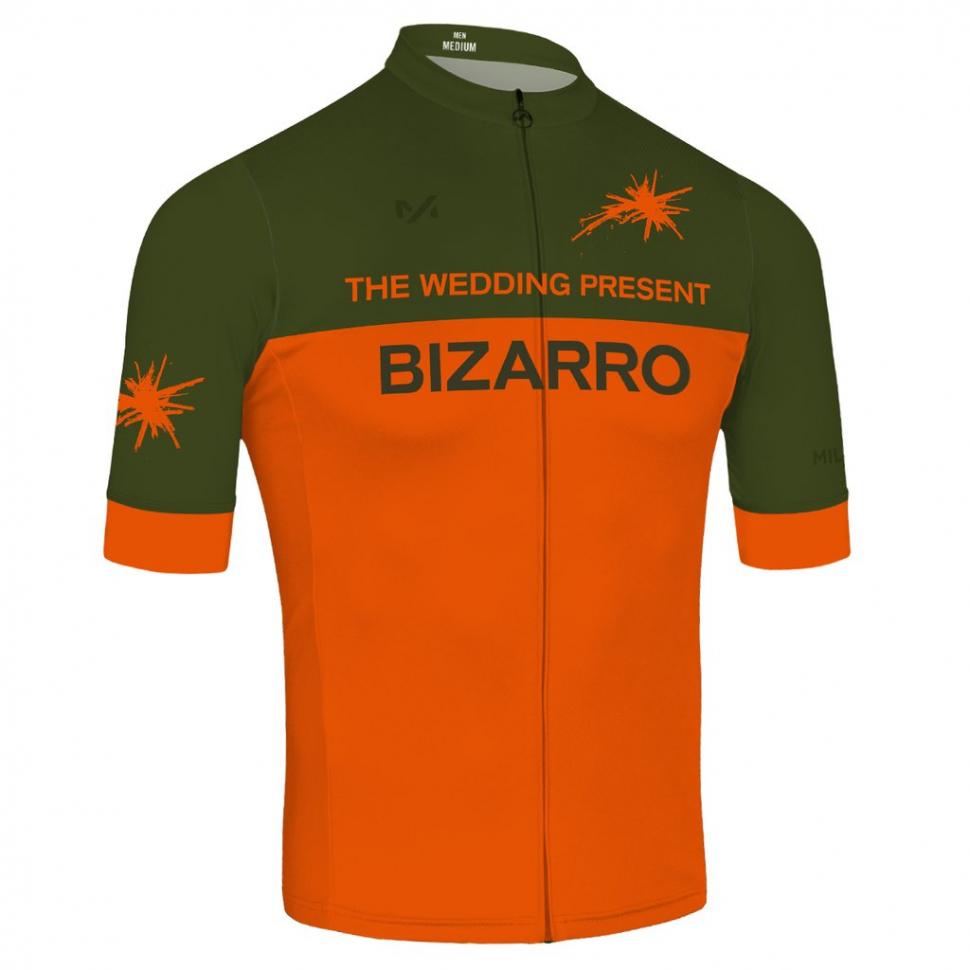 Wedding Present Bizarro cycling jersey