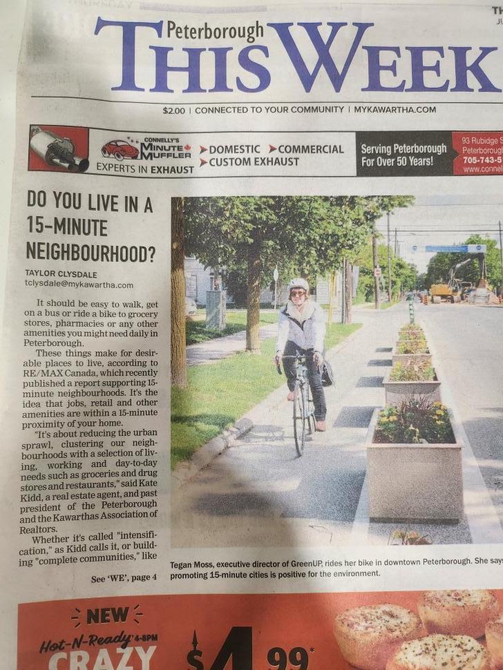 This week Peterborough Canada newspaper