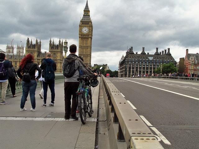 Westminster Bridge Security Barrier (CC licensed by David Holt via Flickr).jpg