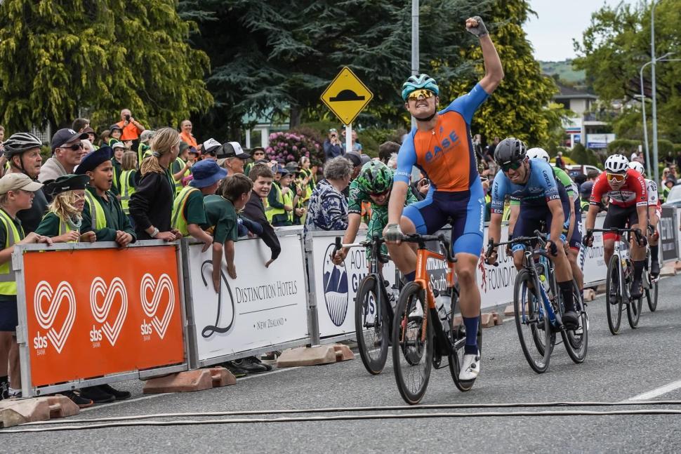 Zakk Patterson wins third stage of 2022 Tour of Southland (credit: Zakk Patterson on Facebook)