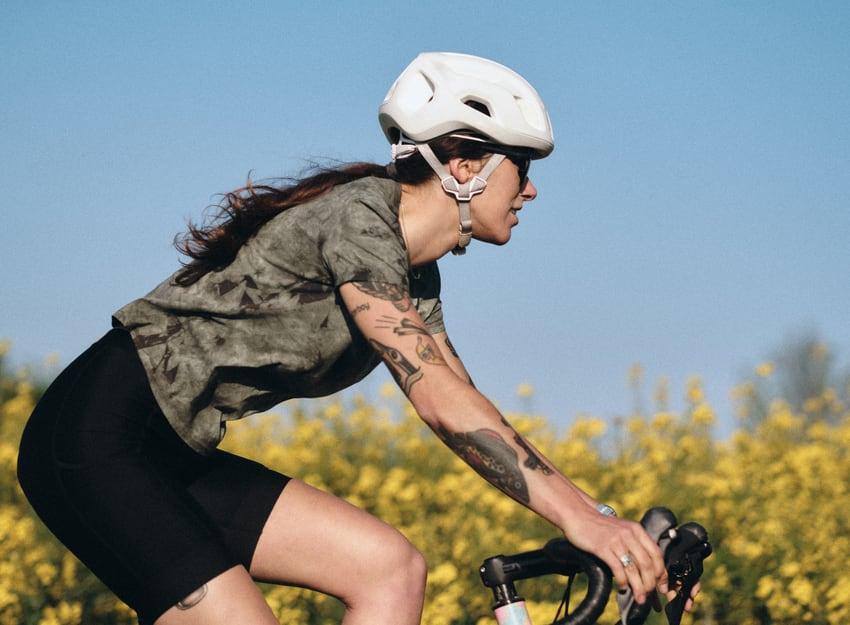 Zara Outdoor cycling collection - tie dye t-shirt