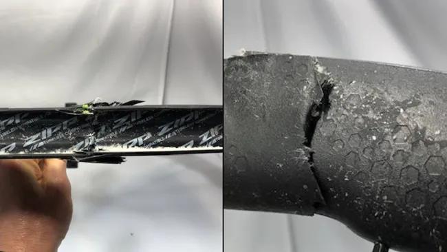Zipp rim detail