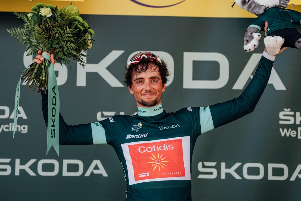 Victor Lafay, 2023 Tour de France (Zac Williams/SWpix.com)