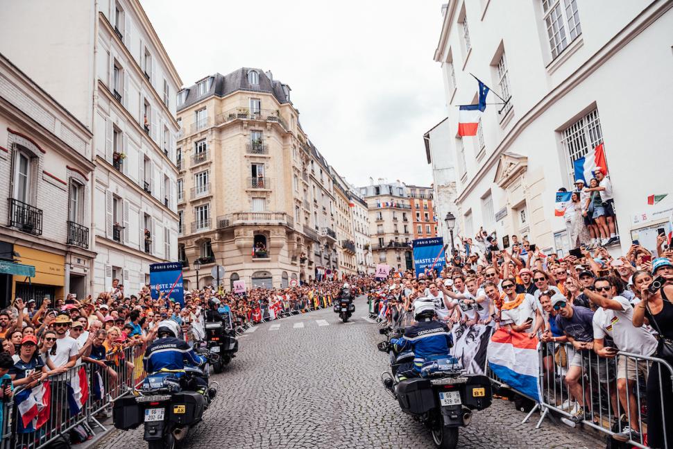 2024 Olympic Games road race Montmartre