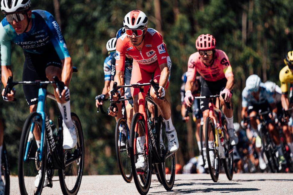 Ben O'Connor at the Vuelta (SWpix.com/Zac Williams)