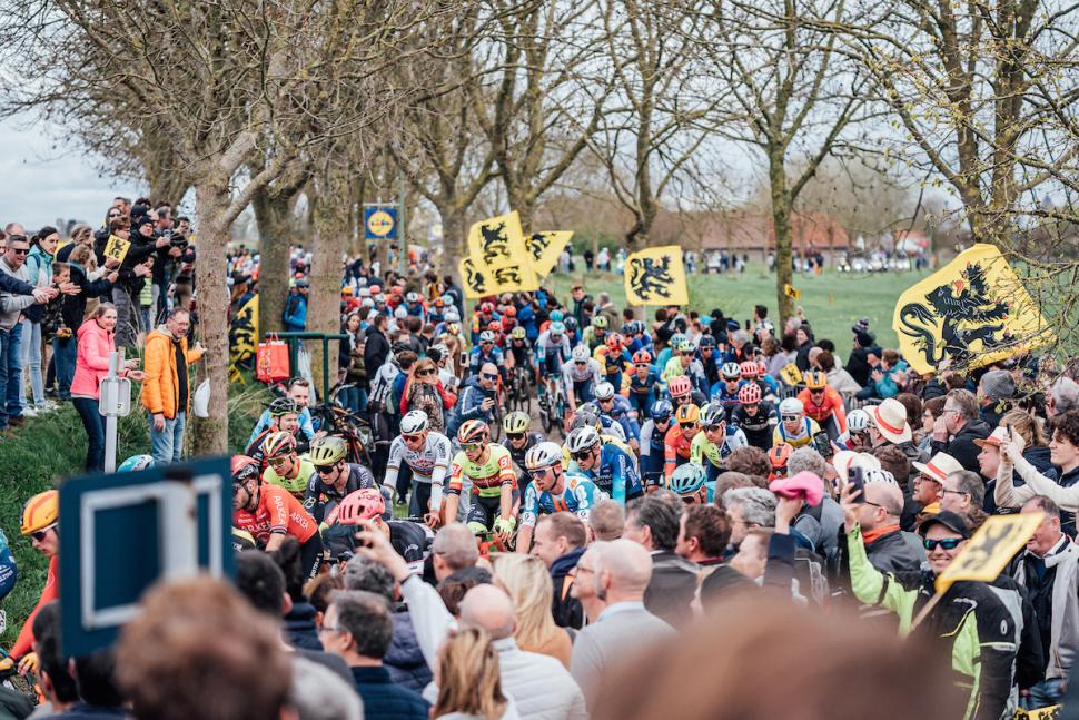 2024 Tour of Flanders crowd (Zac Williams/SWpix.com)