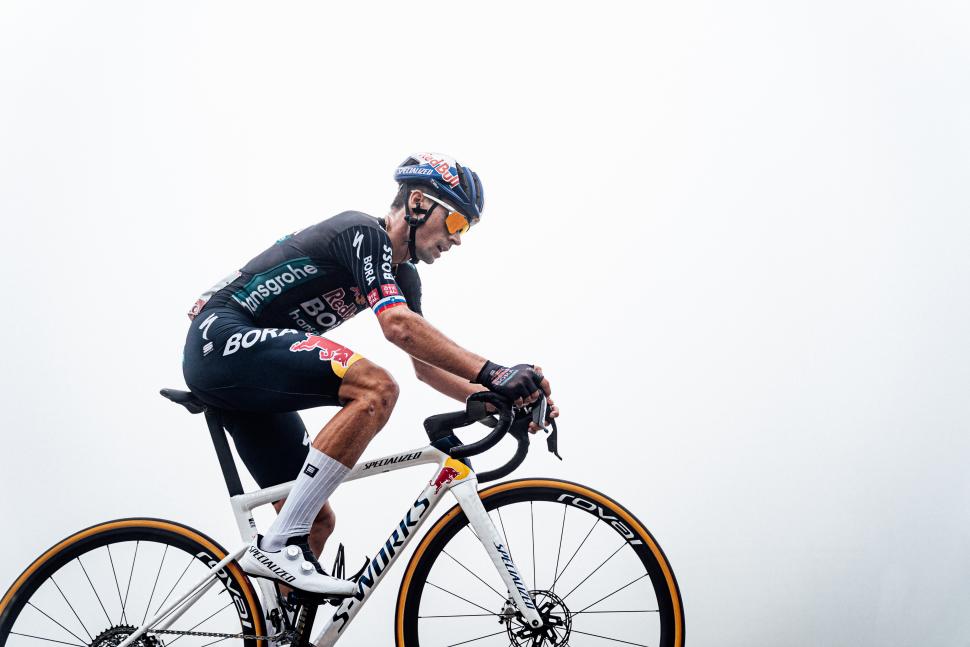 Primož Roglič, stage 15, 2024 Vuelta a España (Zac Williams/SWpix.com)