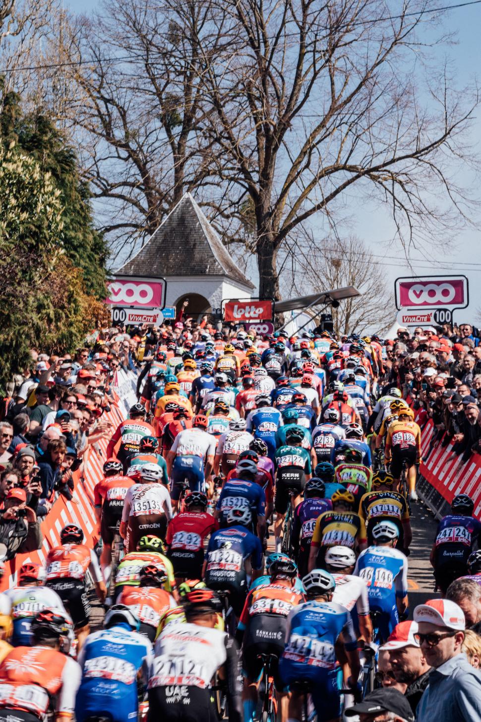 Mur de Huy Fl&egrave;che Wallonne 2023 (Zac Williams/Swpix.com)