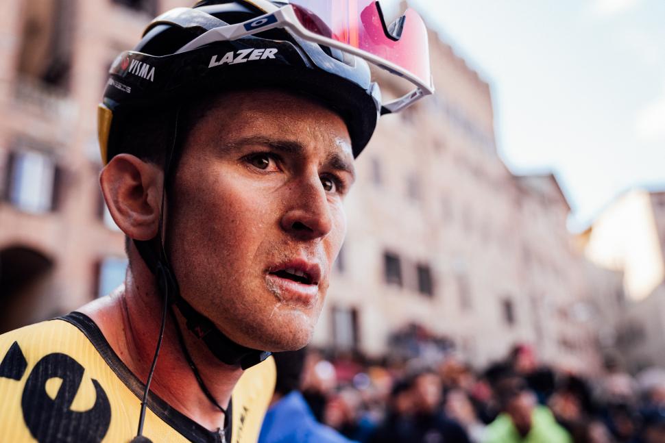 Tiesj Benoot, 2023 Strade Bianche (Zac Williams/SWpix.com)