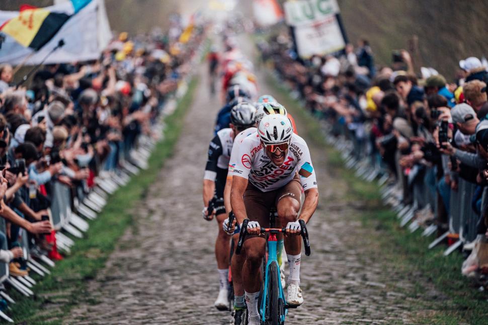 Greg Van Avermaet Paris-Roubaix 2023 (SWpix.com/Zac Williams)