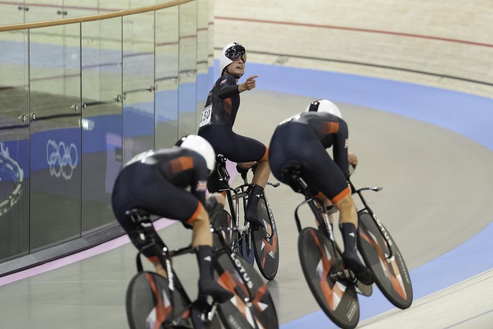 Team GB win bronze in women’s team pursuit, 2024 Paris Olympics (Alex Whitehead/SWpix.com)