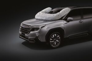 Subaru Forester cyclist airbag 2