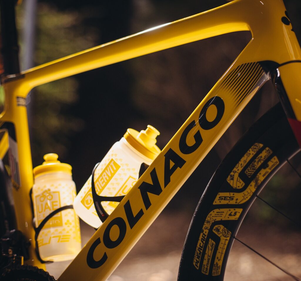 2024 Colnago V4RS Tadej Pogacar yellow bike 3 @alenmilavec