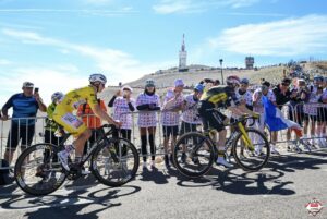 Tadej Pogačar and Jonas Vingegaard, Mont Ventoux, 2025 Tour de France