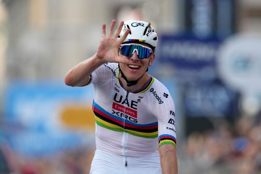 Tadej Pogacar wins fifth straight Il Lombardia title