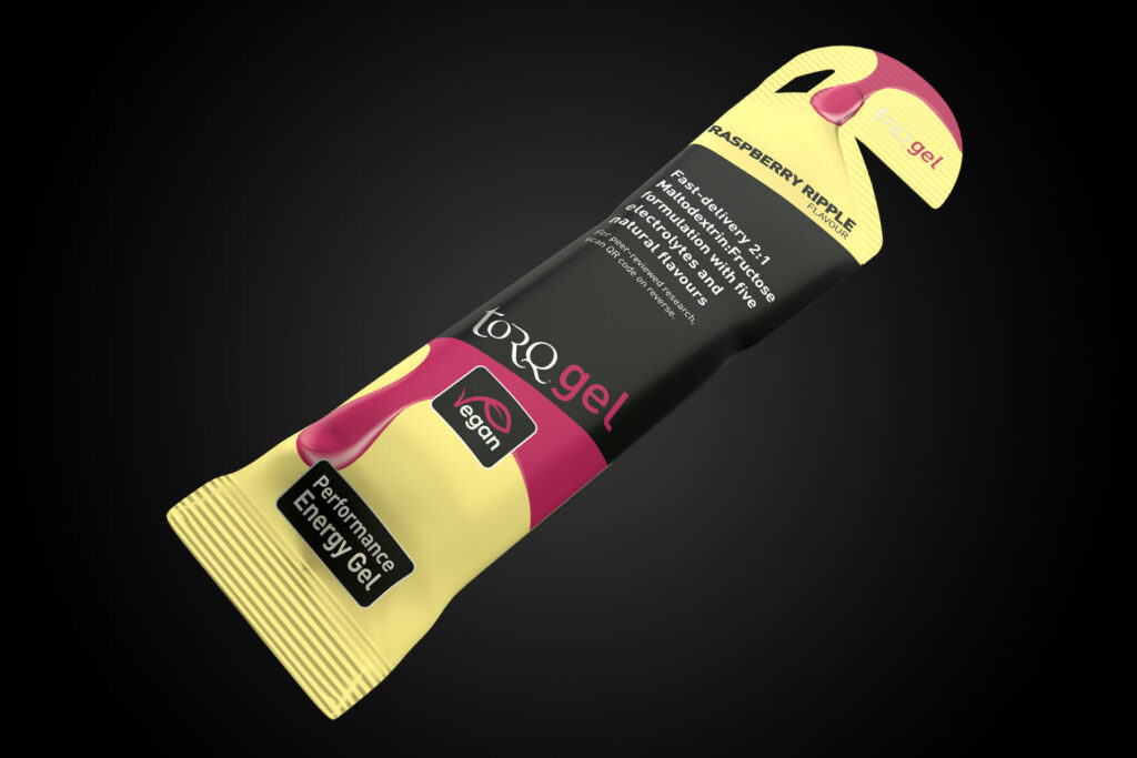 Torq energy gel – raspberry ripple