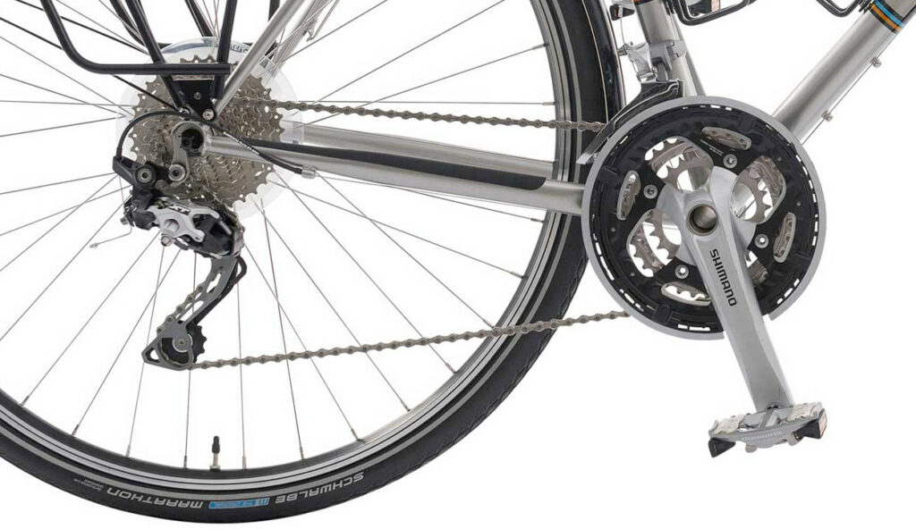 Touring bike gears