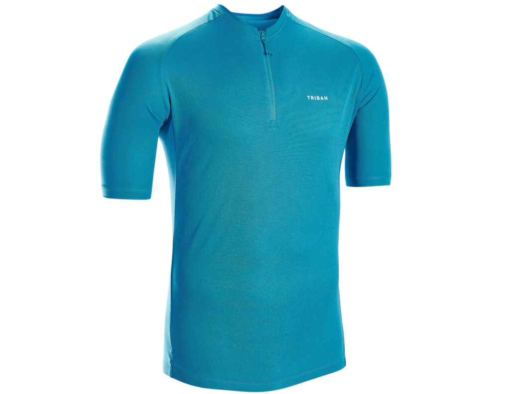 Triban essential short sleeved road cycling jersey