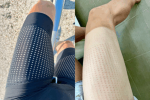 Bib short sunburn