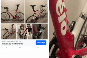 Facebook Marketplace bike “flesh wound”