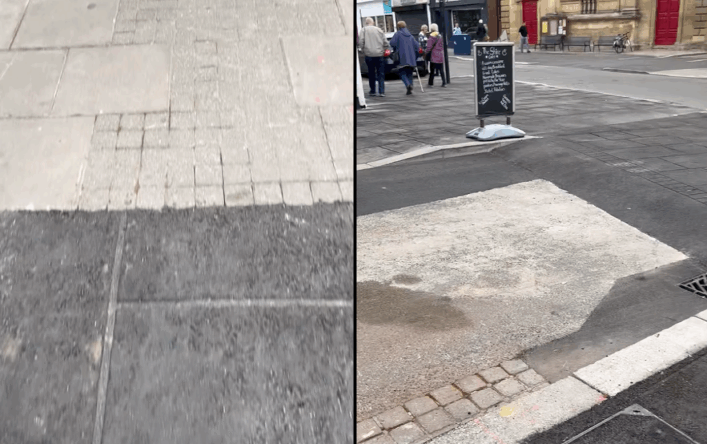 Gloucester paving row