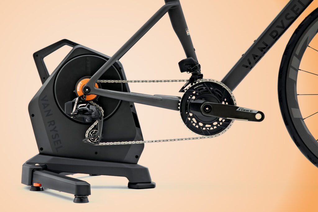 Van Rysel RCR trainer Zwift Cog bike on October 2025