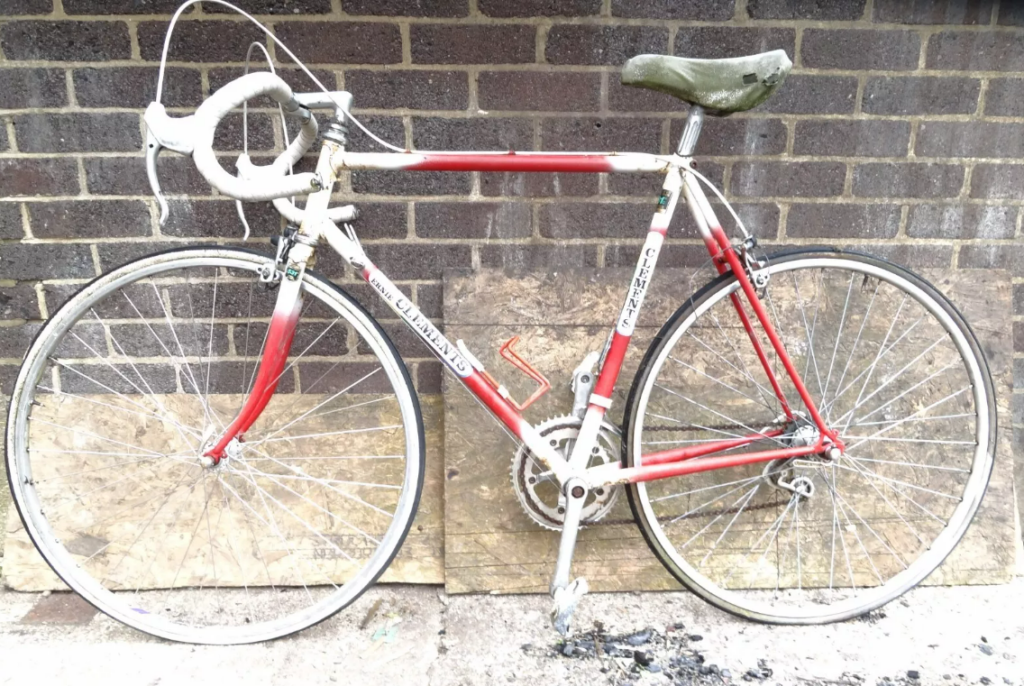 Vintage Ernie Clements bike – ebay