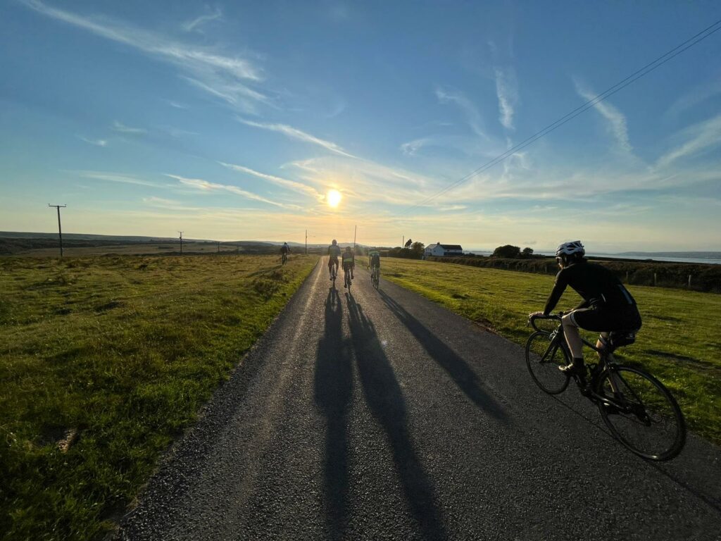 2022 komoot coffee and ride Welshmoor Gower